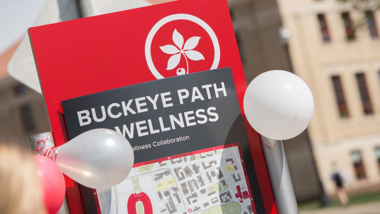 Buckeye Path to Wellness Sign